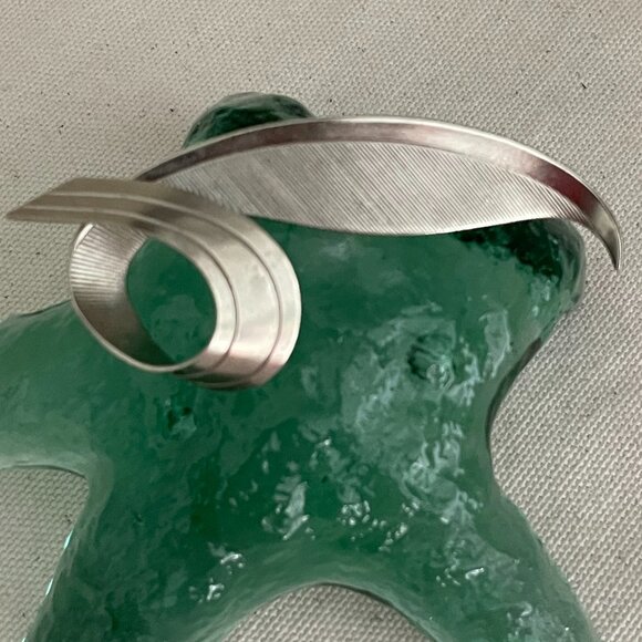 Accessories - Hair Clip Silver Leaf